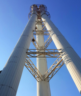 京郊電廠(chǎng)鋼制煙囪項(xiàng)目